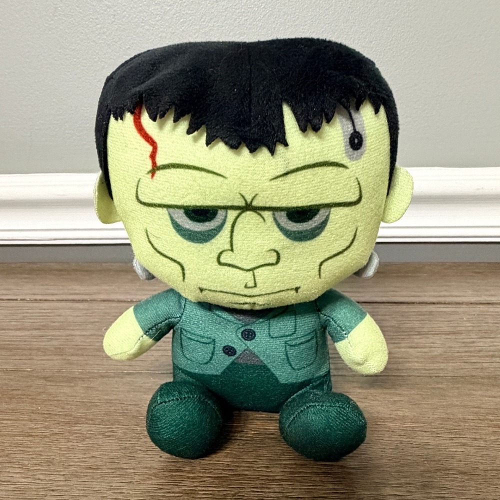 Universal Studios Monsters Frankenstein Plush Stuffed Toy Classic Horror Logo